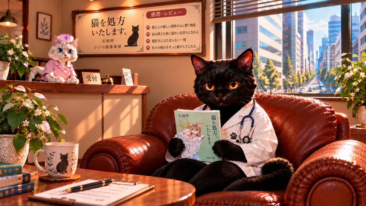 猫のかわいさは最高の処方箋？【猫を処方いたします】（石田祥）の感想・レビュー