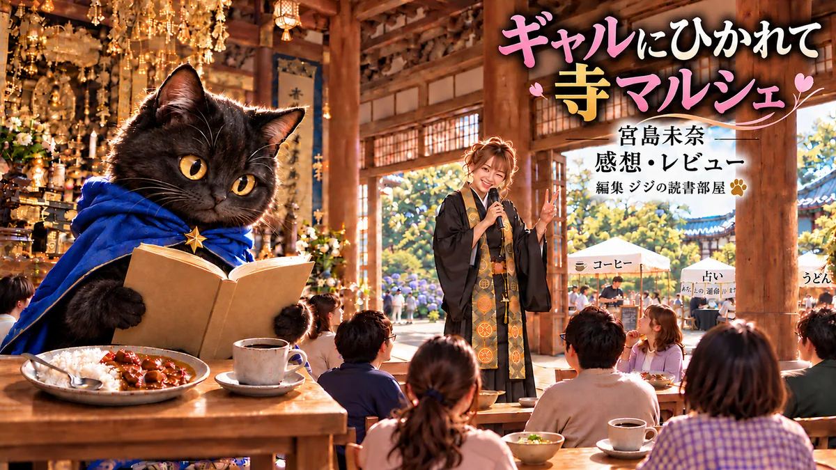 【ギャルにひかれて寺マルシェ】（宮島未奈）の感想・レビュー｜まみたん説法をもっと聞きたい。それにしても、エクセレント・コージが面白い