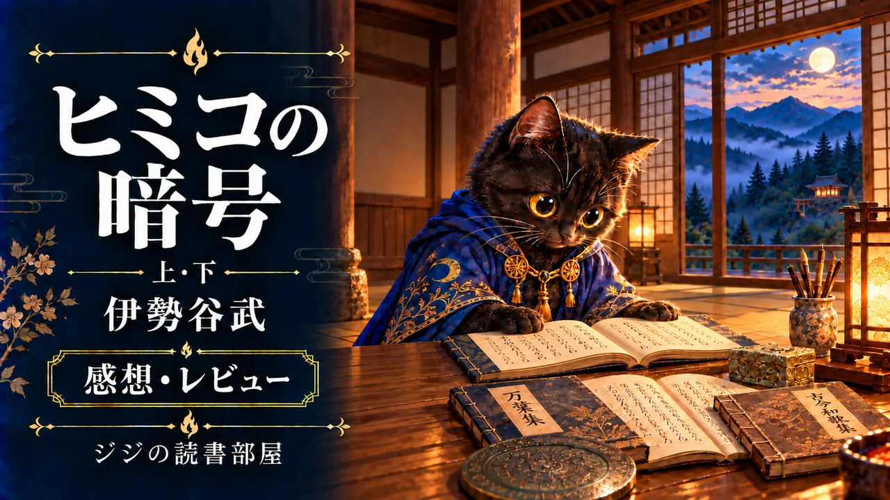 【ヒミコの暗号 上・下】(伊勢谷武)の感想・レビュー|日本版ダヴィンチコードの結末を見届けてほしい