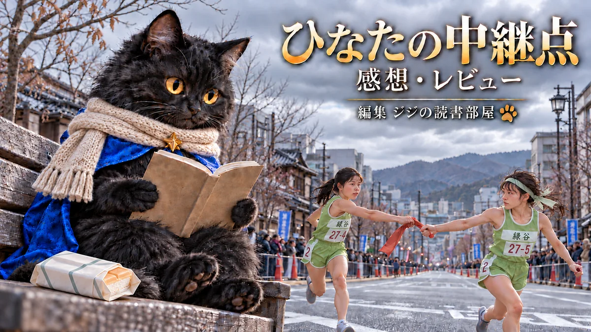 【ひなたの中継点】（森山世衣）感想・レビュー｜爽やかな表紙の先にあるなんとも言えない暗さ。それでも、彼女たちの走りを応援したくなる