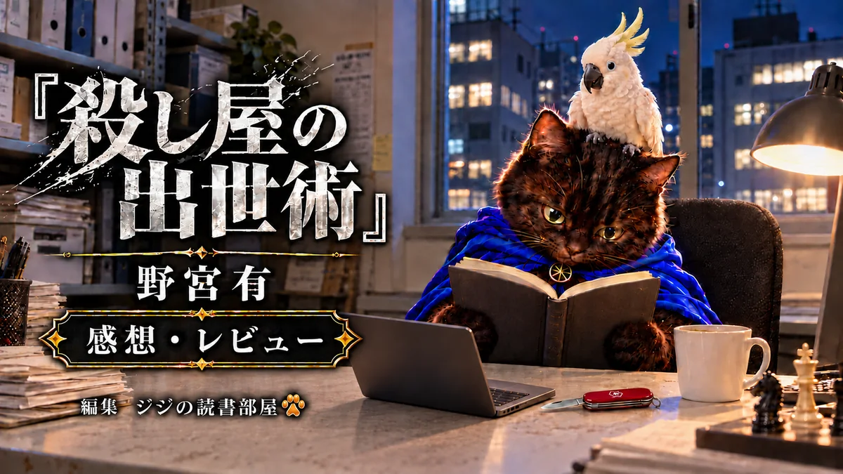 【殺し屋の出世術】（野宮有）の感想・レビュー｜絶対何か仕掛けていると思いながら、鳥井の逆転を楽しむ営業ミステリー