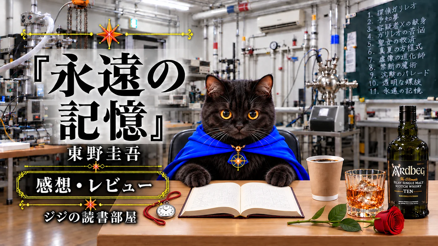【永遠の記憶】(東野圭吾)の感想・レビュー|東野先生の最後の作品に対する思いが伝わるガリレオ最後にして最大の謎